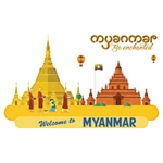 myanmar be enchanted android application logo